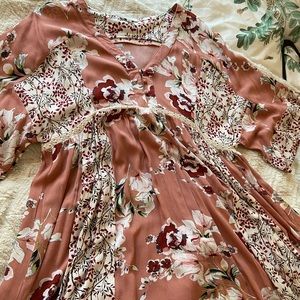 Umgee Bohemian Tunic Dress